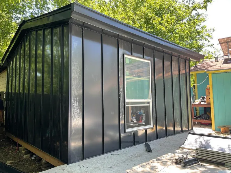 Black standing seam metal wall panels for Roof Inspection in Seal Beach